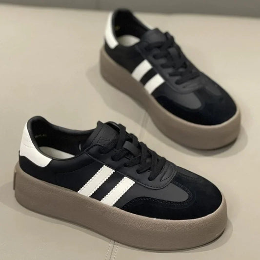Women's Sports Shoes - Casual Shoes with Thick Sole