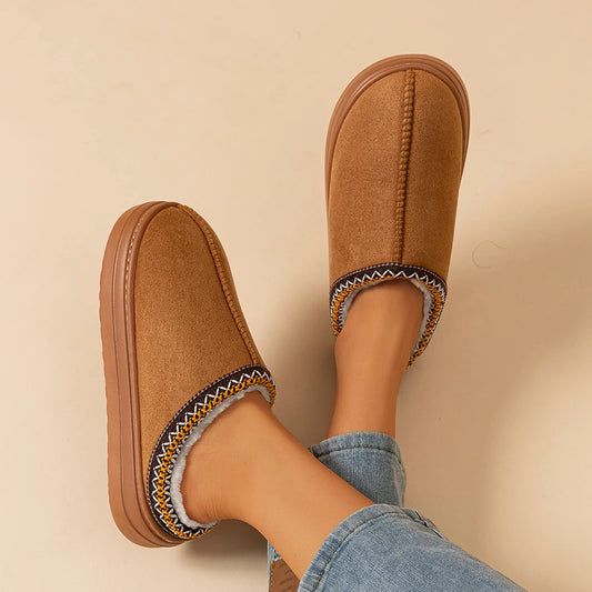 Winter Women's Slippers - Indoor/Outdoor Comfort House shoes