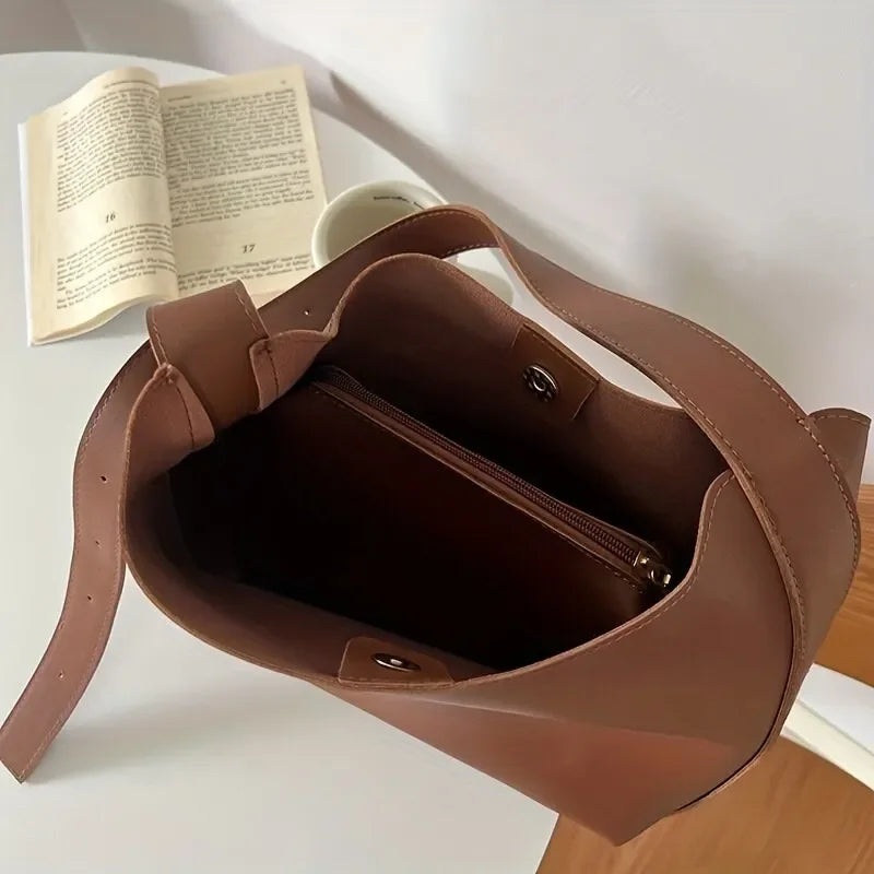 Women's Faux Leather Shoulder Bag