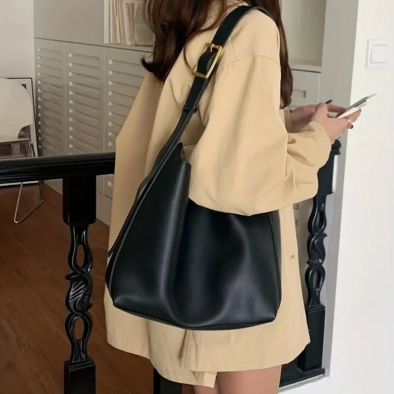 Women's Faux Leather Shoulder Bag