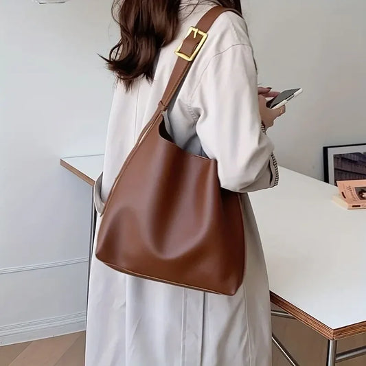 Women's Faux Leather Shoulder Bag