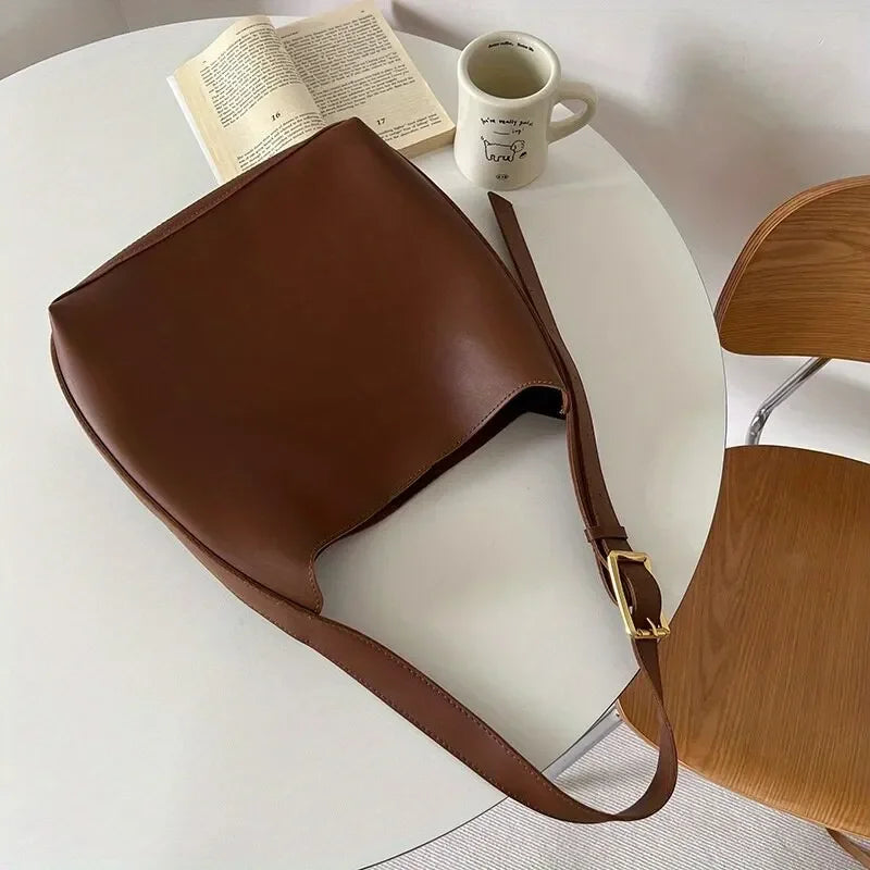 Women's Faux Leather Shoulder Bag