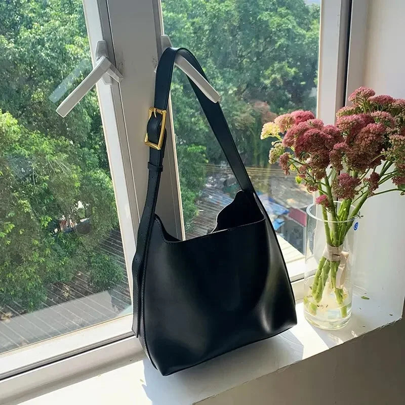 Women's Faux Leather Shoulder Bag